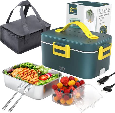 electric lunch box 12v|self heated electric lunch box.